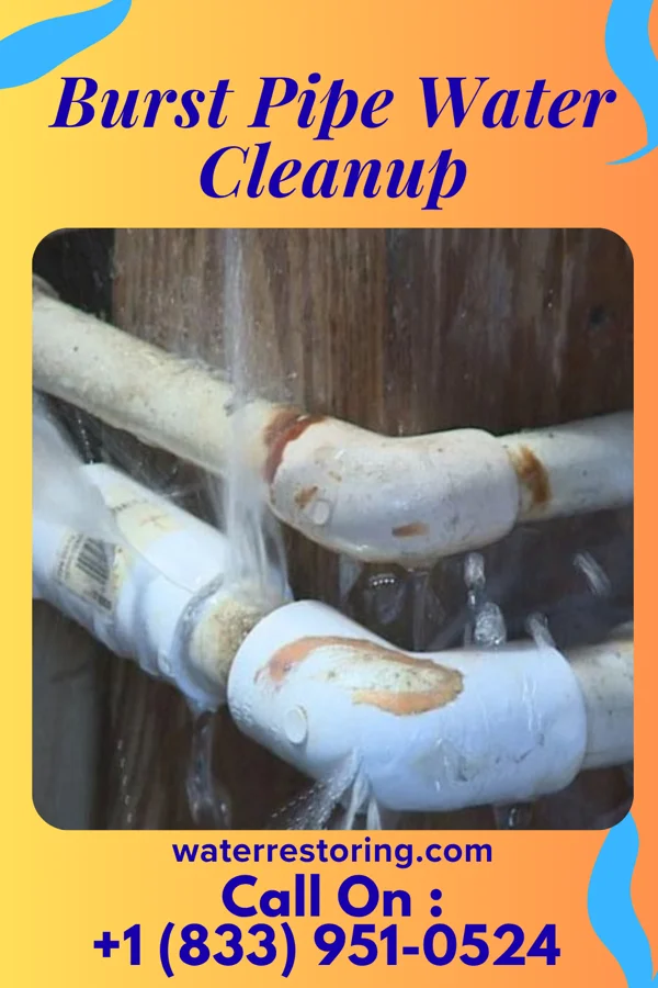 Burst Pipe Water Cleanup in Granite Falls, NC